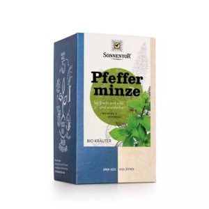 Sonnentor Pepermunt Thee 18 theezakjes 18g, bio