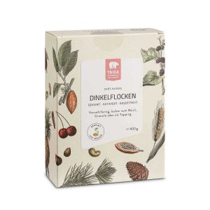 TAIGA Naturkost Speltvlokken, gekiemd 400g, bio