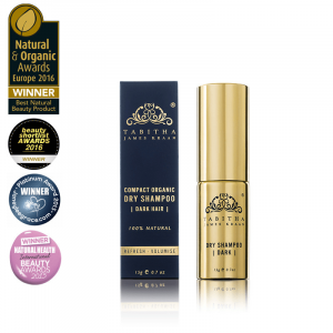 Tabitha James Kraan Pocket droogshampoo - volumepoeder donker haar