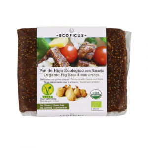 Ecoficus Vijgen brood met sinaasappel 200g, bio