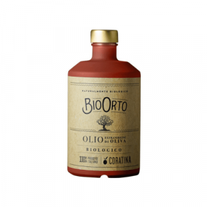 Bio Orto Extra vierge Olijfolie van Coratina olijven, 250ml bio
