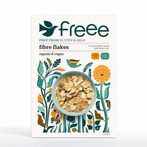 Doves Farm Foods Freee Fibre Flakes Bruine Rijst Glutenvrij 325g, bio
