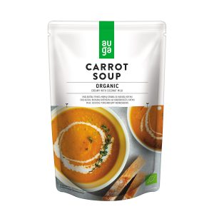 Auga AUGA Wortelsoep met kokosmelk 400g, bio