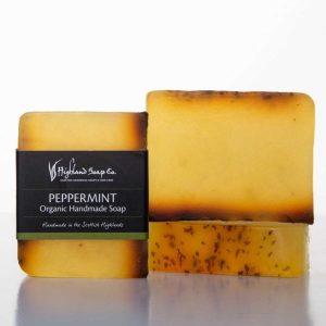 Highland Soap Co. Zeep Pepermunt 140g, bio