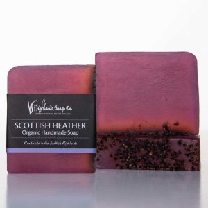 Highland Soap Co. Zeep Schotse Heide 140g, bio
