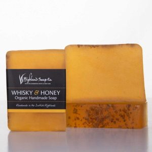 Highland Soap Co. Zeep Whisky en Honing 140g, bio