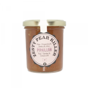 Pipaillon Peren, Gember & Citroenschil Jam - Zesty Pear Killer 212ml, bio