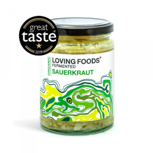 Loving Foods Zuurkool Gefermenteerde Kool, pot 500g bio