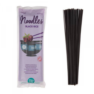 TerraSana noodles zwarte rijst 250g, bio